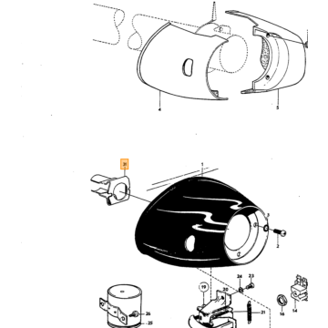 meeneemring clignoteur richtingaanwijzer bus amazon/P1800 afslag nylon