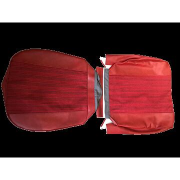 Bekleding Amazon stoelhoes rood vinyl-stof zitting+RUG SET 1963-1964 159-251 414-247 incl 691235