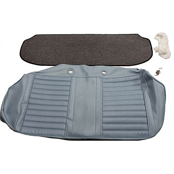 Bekleding Amazon kombi achterbank hoes zitting lichtblauw 1969 513