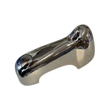 Bumper rozet PV444 + links achter RVS -ch 173459 met nummerplaat verlichting in tussendeel
