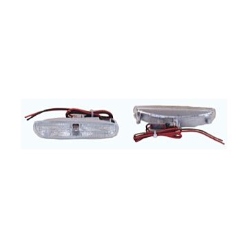 sidemarker zij verlichting  wit  links achter VOLVO S40 I -04 V40 I -04
