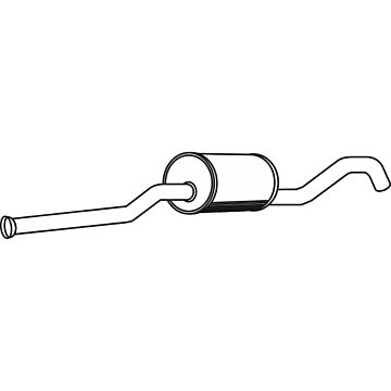 Middendemper Volvo 960 - S90 - V90 1397892  multilink zie artikel 31372158