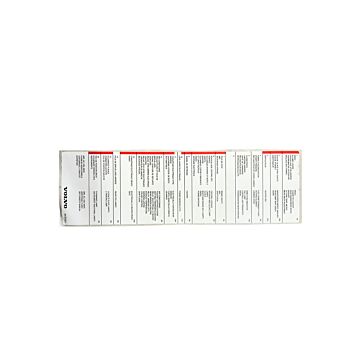 Sticker zekeringkast 240 1988+