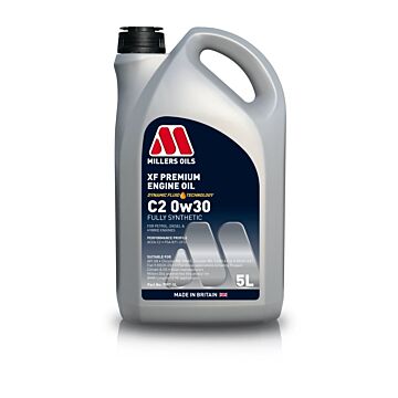 Millers olie 0W30 trident synthetisch 5 liter v70 2007+ s60 2009+