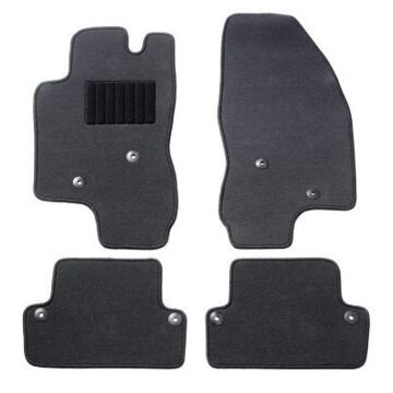 Mattenset zwart Volvo V70 XC70 2008 - 2016