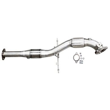 3 Inch Downpipe RVS met Racecat Volvo V70 2.5T 2008-2012