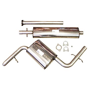 Uitlaatset RVS V70ll(N) 2.4 2000-2004 140-170 pk