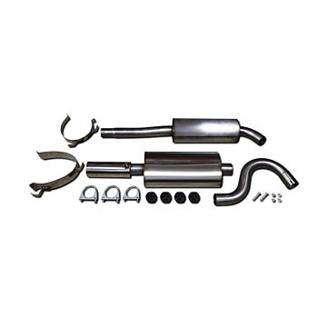 RVS Sportuitlaatsysteem Catback Volvo Volvo 740 / 745 GL  GLE  GLT 8v 8V '88-'90