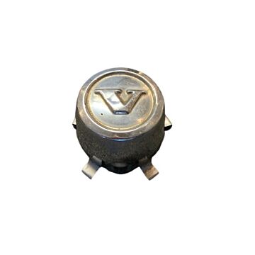 Tapa de rueda Volvo, Sencilla, Tapa de cubo, Tapa de eje, 67mm, Original Volvo, Volvo 1800ES+140+164, 684835, Usado.
