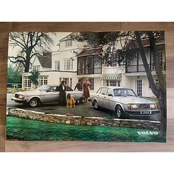Póster Volvo 264, reproducción original, formato B1 70 x 100 cm