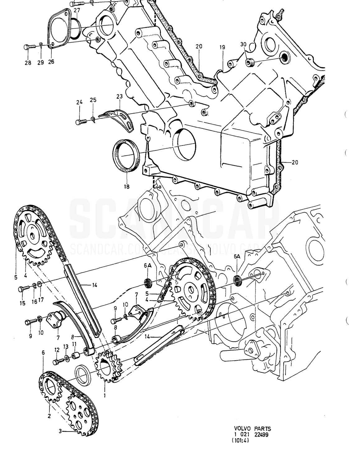 KURBELMECHANISMUS - despiece, Motor, Volvo serie 740-760 hasta 1984
