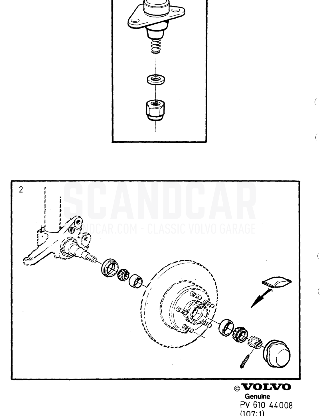 VORDERACHSE FEDERBEIN - despiece, Otras piezas, Volvo serie 740-760 hasta 1984