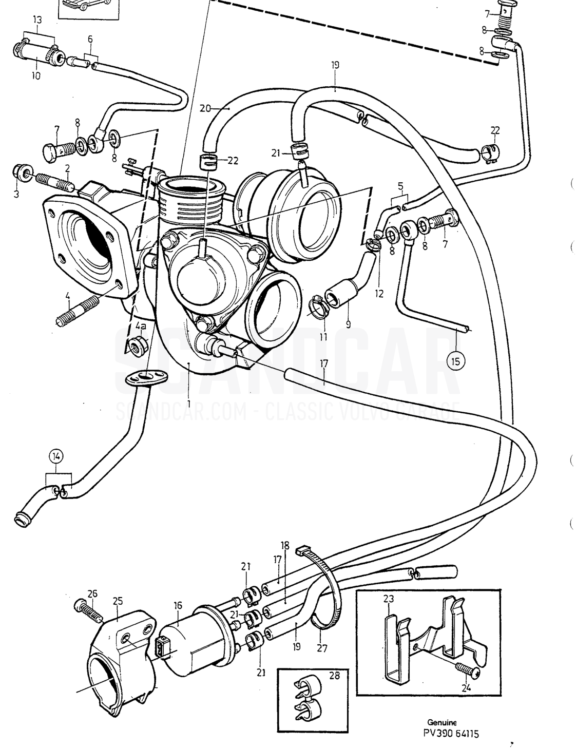 Motor, página 246 - despiece, Volvo serie 850