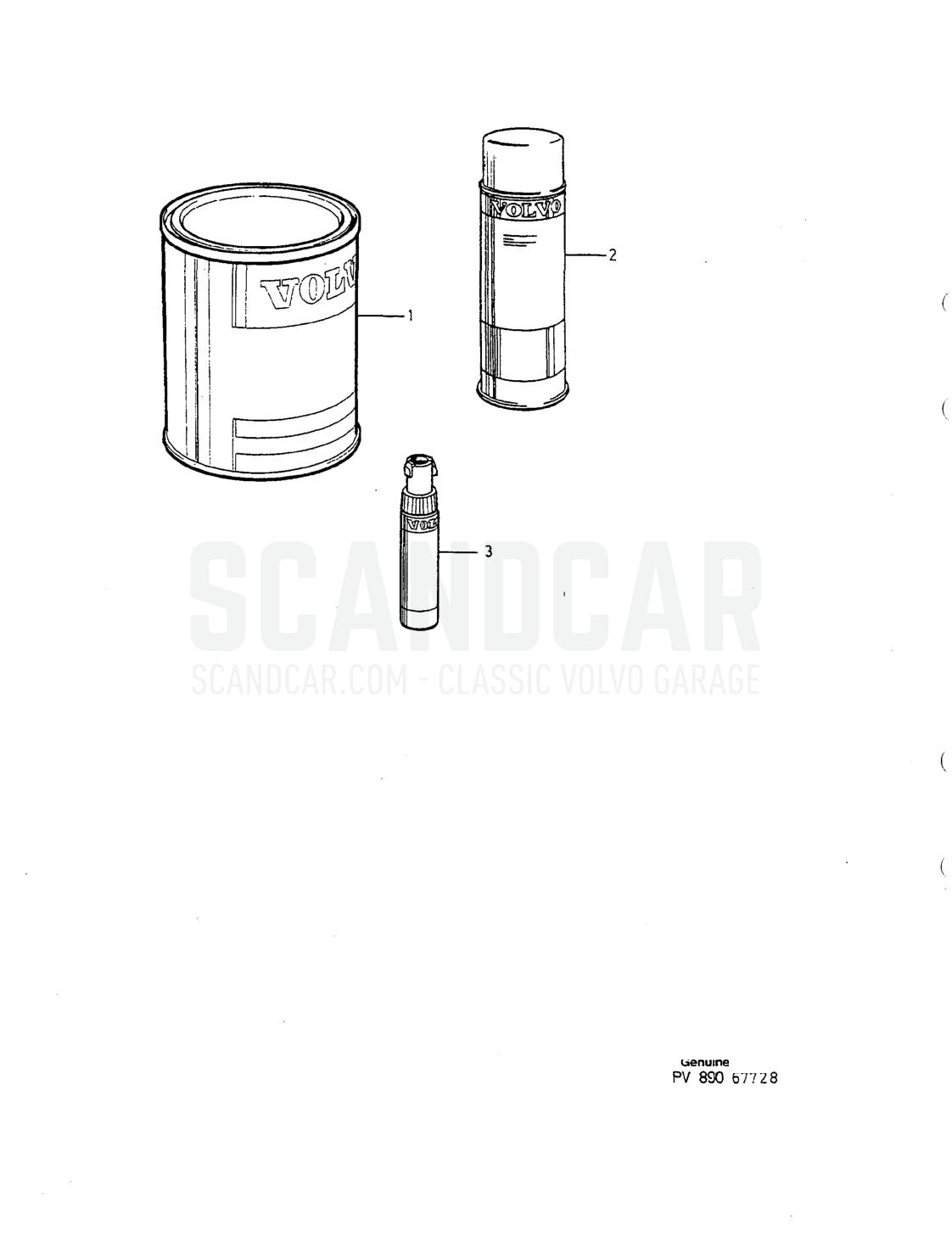 Carrocería e interior, página 1946 - despiece, Volvo serie 940-960 desde 1994